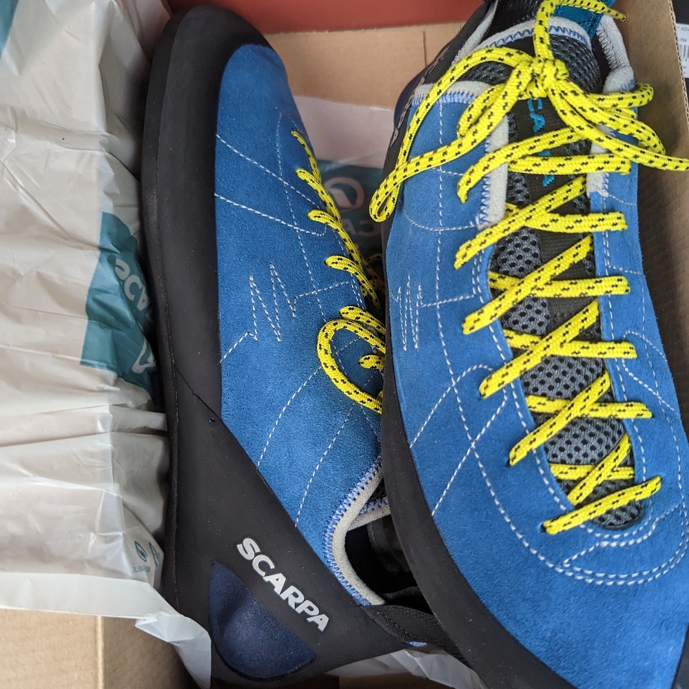 Scarpa Helix Climbing Shoe Size 46